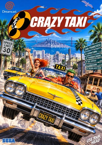 Poster crazy taxi - poster, a3