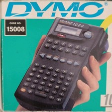 Dymo 1000 LABELMAKER Etichettatrice + Etichette Autoadesive di Alta Qualità 12mm