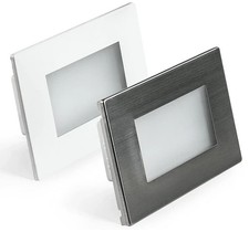 Faretto Segnapasso Led Per cassetta 503 3W IP65 220V tricolor da Interno Esterno