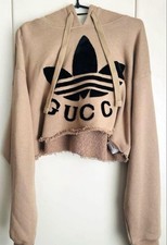 Gucci x adidas Cropped Hoodie