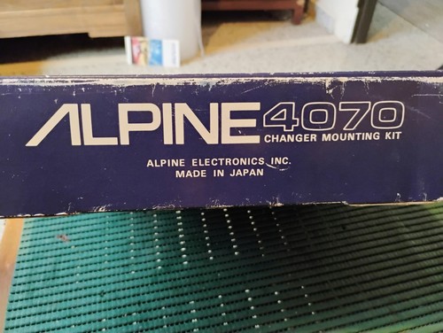 Alpine 4070 old - alpine, school