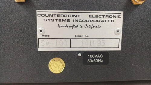 Counterpoint 100 - counterpoint, sa-100