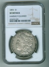 USA 1893 DOLLARO MORGAN NGC XF