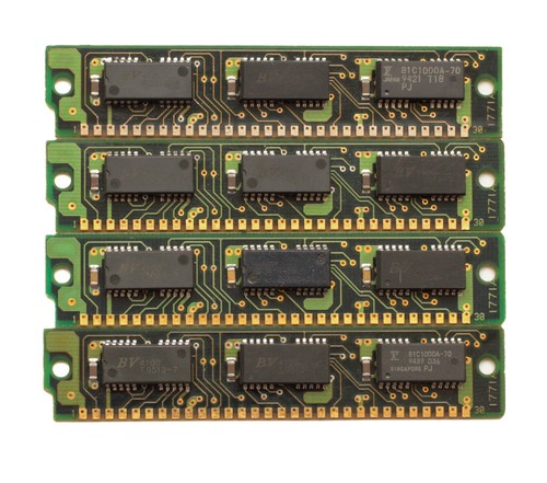 Lotto 4x1mb memoria fpm - lotto,