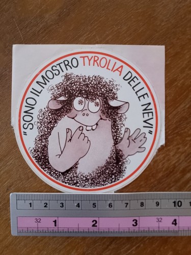 Adesivo vintage sticker - sticker, "sono