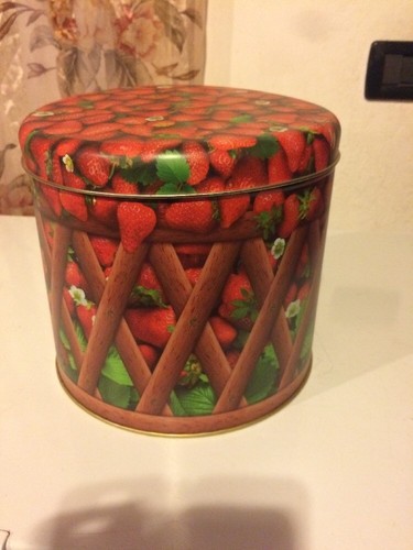 Scatola latta panettone - latta,