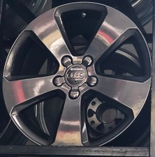 CERCHI IN LEGA 17" ORIGINALI NUOVA AUDI A3 8V PERSONALIZZATI GRIGIO SCURO