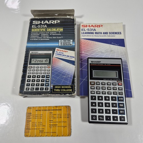 Sharp 531a scientific - sharp, el-531a