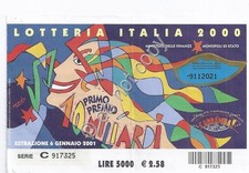 Biglietti  Lotteria Italia -