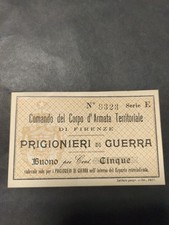 Buono 5 centesimi 1917 Firenze