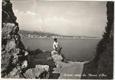 SCAURI - LATINA - VISTA DA MONTE D'ORO - VIAGG. 1958 -64971-