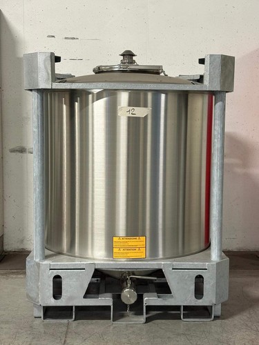 Serbatoio inox pallettizzato - inox,