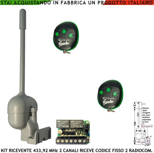 Ricevente radio 433 92 mhz - radio, fr.