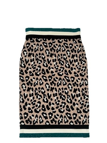 Gonna liu leopardata taglia - jo,