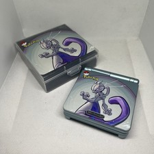 Console Game Boy Advance SP Pokémon Mewtwo + Box Mewtwo + Caricabatterie