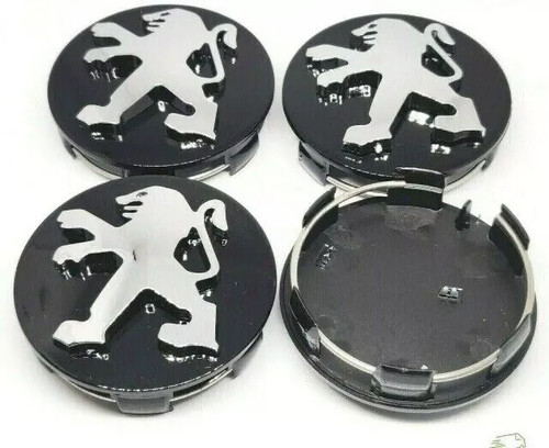 Coprimozzo 60mm nero argento - 4,