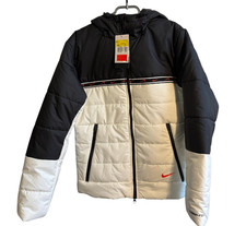 Giacca uomo Nike bianca nera S