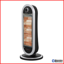 Stufa Elettrica Basso Consumo Riscaldatore Melchioni Sahara Alogena Infrarossi