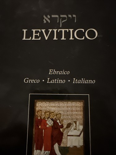 Levitico ebraico greco latino - ebraico,