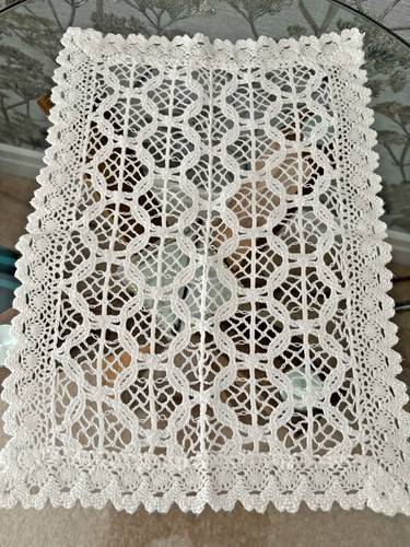 Vintage white cotton crochet - vintage,