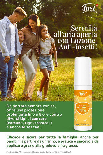 Lozione anti insetti just - insetti,