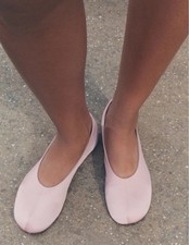 Ballerine Zara in raso rosa |