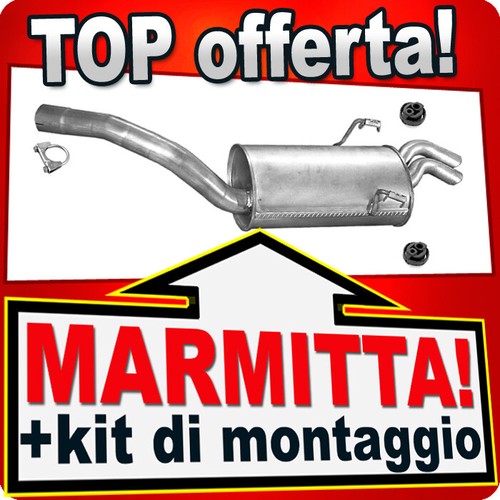 Silenziatore posteriore per - posteriore,