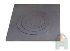 Piastra Di Cottura 505 X 455Mm Con Anelli In Ghisa Piastra Per Forno In Ghisa