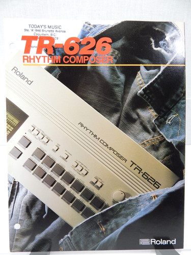 Roland 626 rhythm composer - rhythm,