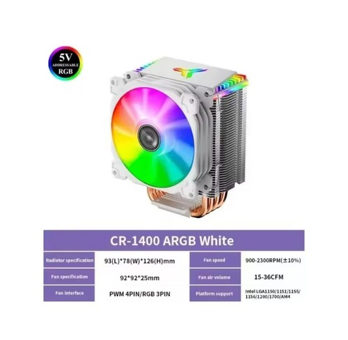 Jonsbo cr1400 argb - 4, heat