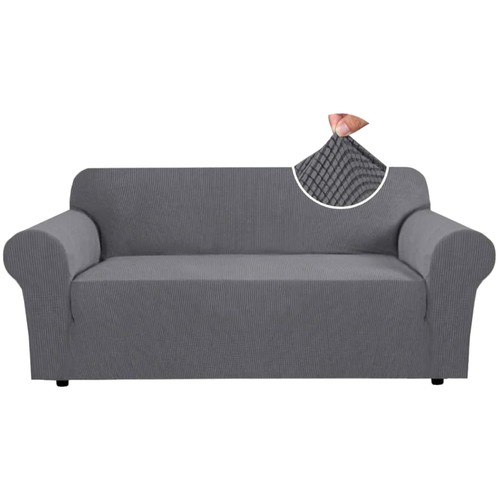 Elegante copridivano grigio - elegante,