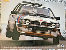 AFFICHE LANCIA MARTINI RACING