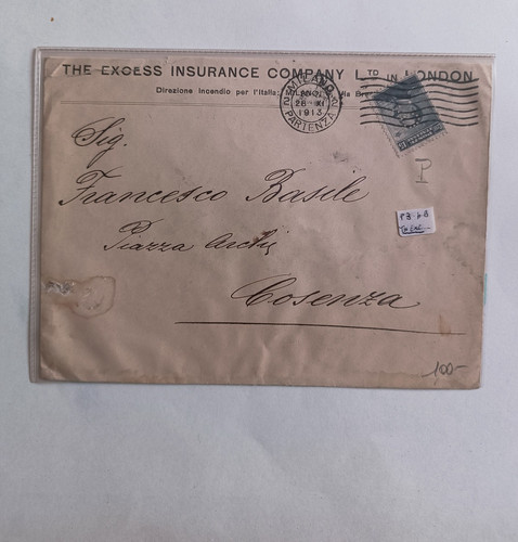 Regno perfin 1913 the excess - regno,