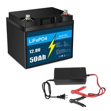 12V 50Ah LiFePO4 Battery with