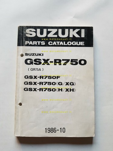 Suzuki gsx 750 xg - 750, f-g-xg-h-xh