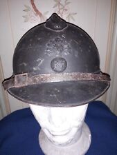 FRANCIA 1GM/WW1 BELLISSIMO ELMETTO ADRIAN 1914 FANTERIA COMPLETO PERFETTO DACASA