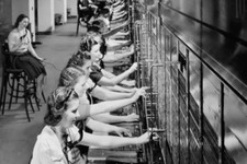Switchboard operators at New