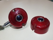 Indicatori Direzione Harley Davidson Rosso Blu Red Blue Turn Signal Vintage 