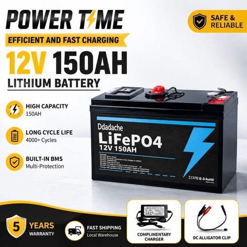 Batteria litio lifepo4 - batteria, 12v