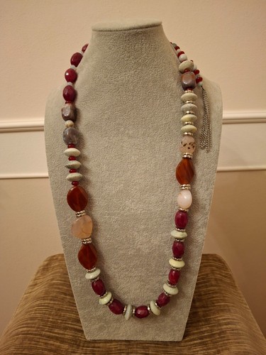 Collana pietre dure - collana,