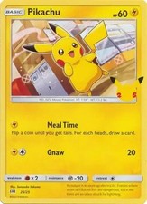 Pikachu - 25/25 - Pokemon