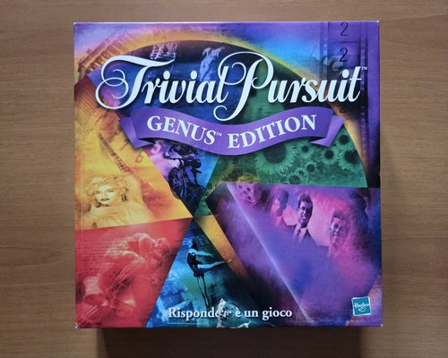 Trivial pursuit genus edition - pursuit,