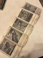 Catalogo pieghevole anni 30