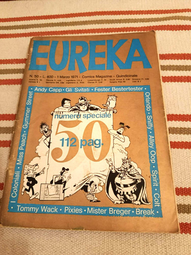 Eureka corno 1971 - 50, numero