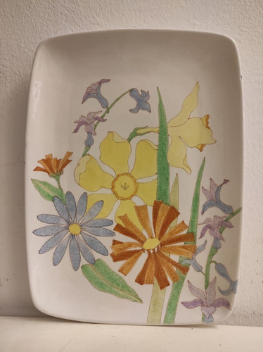Vassoio ceramica ernestine - vassoio,
