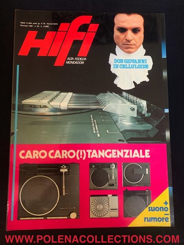 Hifi 1980 giradischi - n°38,