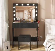 Set Tavolo Vanity con Specchio