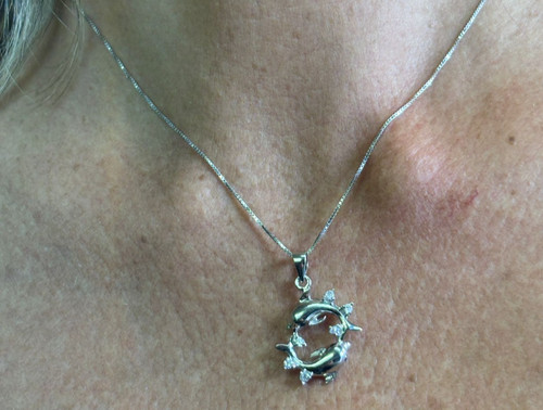Collana argento 925 rodiato - collana, in