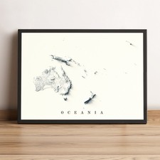 Mappa Oceania, Oceania 2D