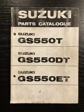 SUZUKI GS 550 T - GS 550 DT -